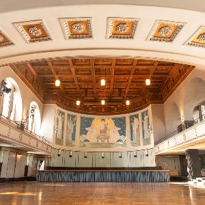 Die große Aula im LMU Hauptgebäude