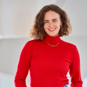 Aufnahme der Deutschlandstipendiatin Alina Breddeman