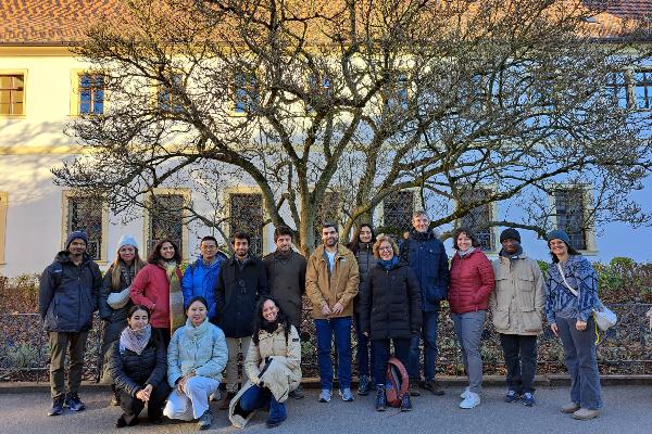 A group of international researchers during a visit in Regensburg