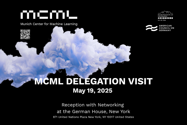 Grafik zu Delegationsbesuch des MCML in den USA | © LMU Grafik zu Delegationsbesuch des MCML in den USA