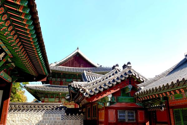Traditionelle Wohnhäuser in Seoul