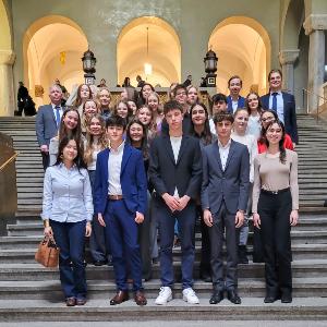 Gruppenfoto der Teilnehmerinnen und Teilnehmer des Unitags im Wintersemester 2024/2025