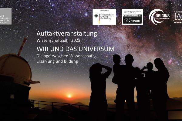 Kick-off event: The universe and us