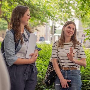 Unterwegs in der Stadt: Hörspaziergang