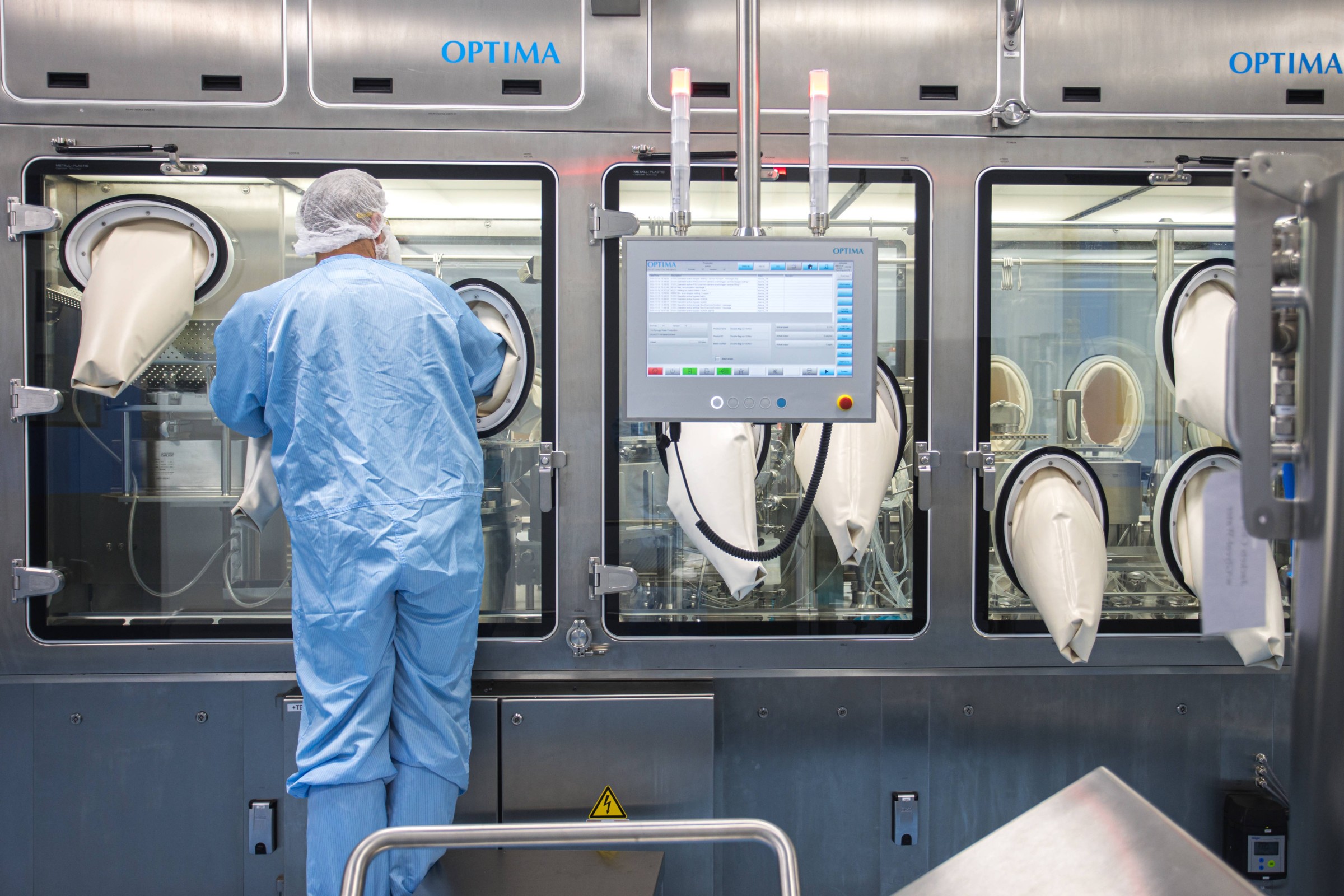 Produktionsstätte für mRNA-Impfstoffe.