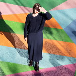 Die Soziologin Lena Radau auf dem FLUX in München