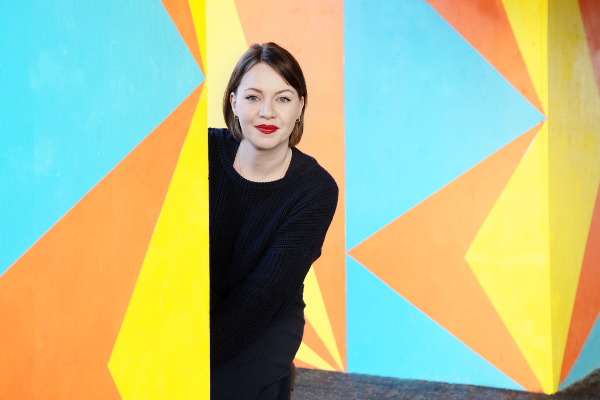 Die Soziologin Lena Radau auf dem FLUX in München