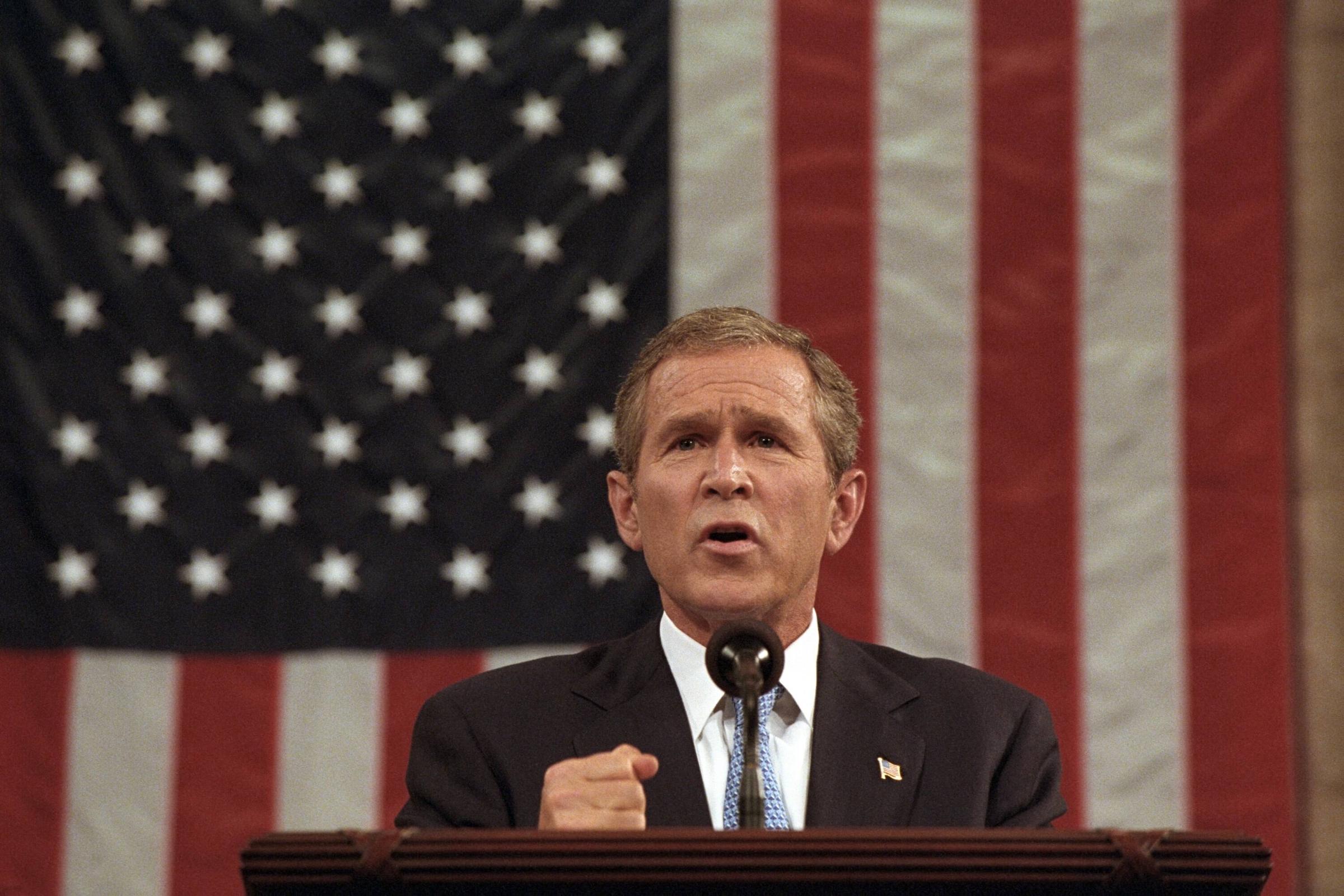 Präsident George W. Bush