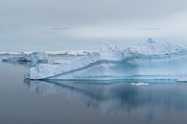 Ice in the Antarctic