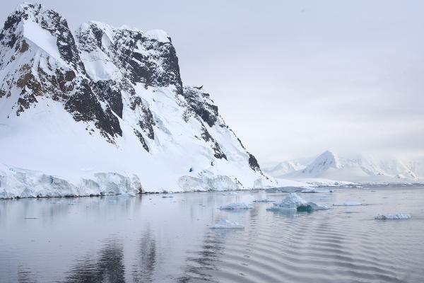 Ice in the Antarctic