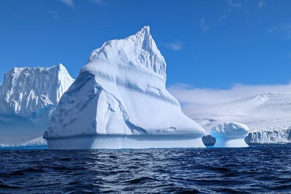 Ice in the Antarctic