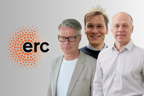 Physicist Professor Tim Liedl, biochemist Professor Roland Beckmann, and meteorologist Professor Fabian Hoffmann