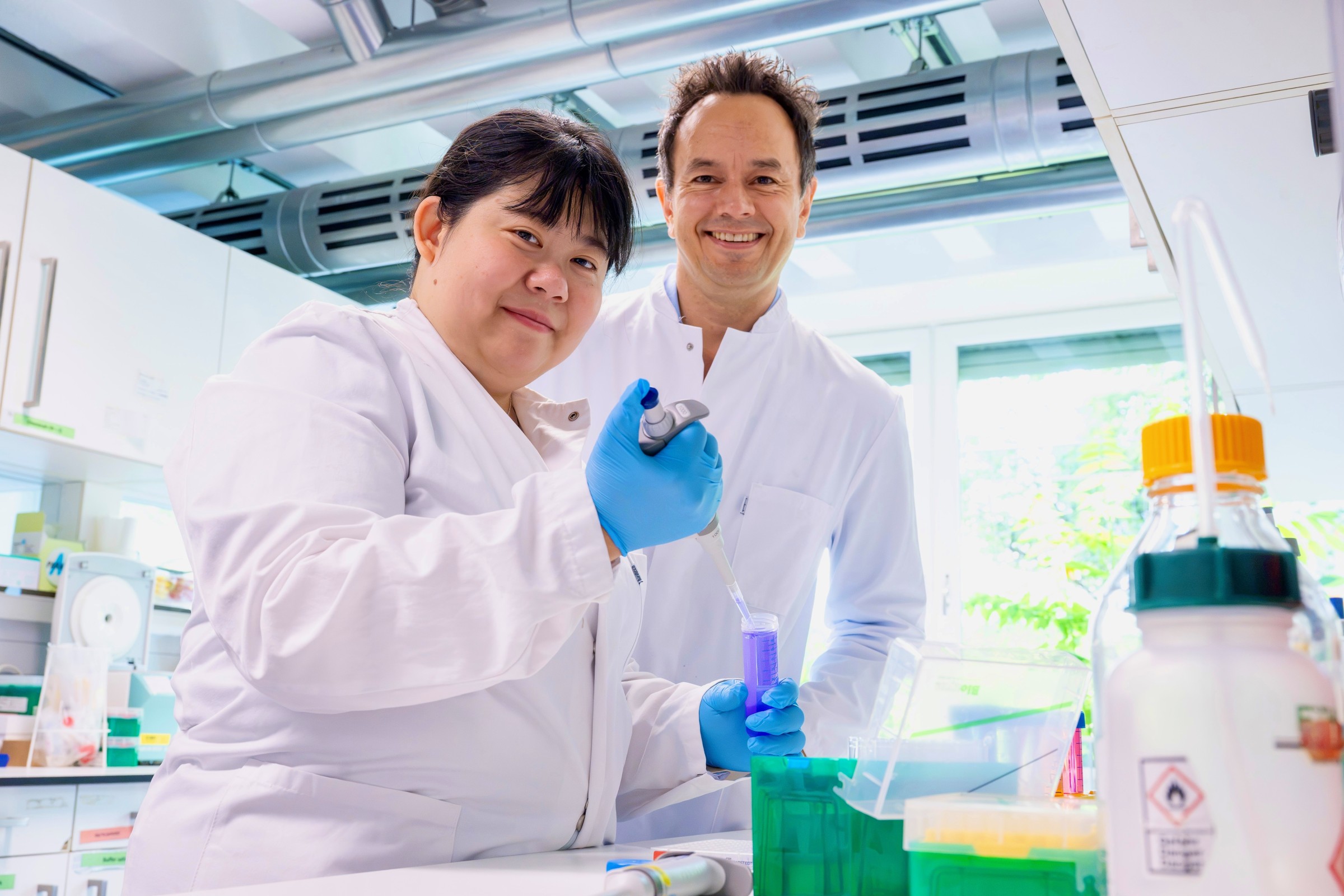 Daniel Kotlarz und Xiang Shen