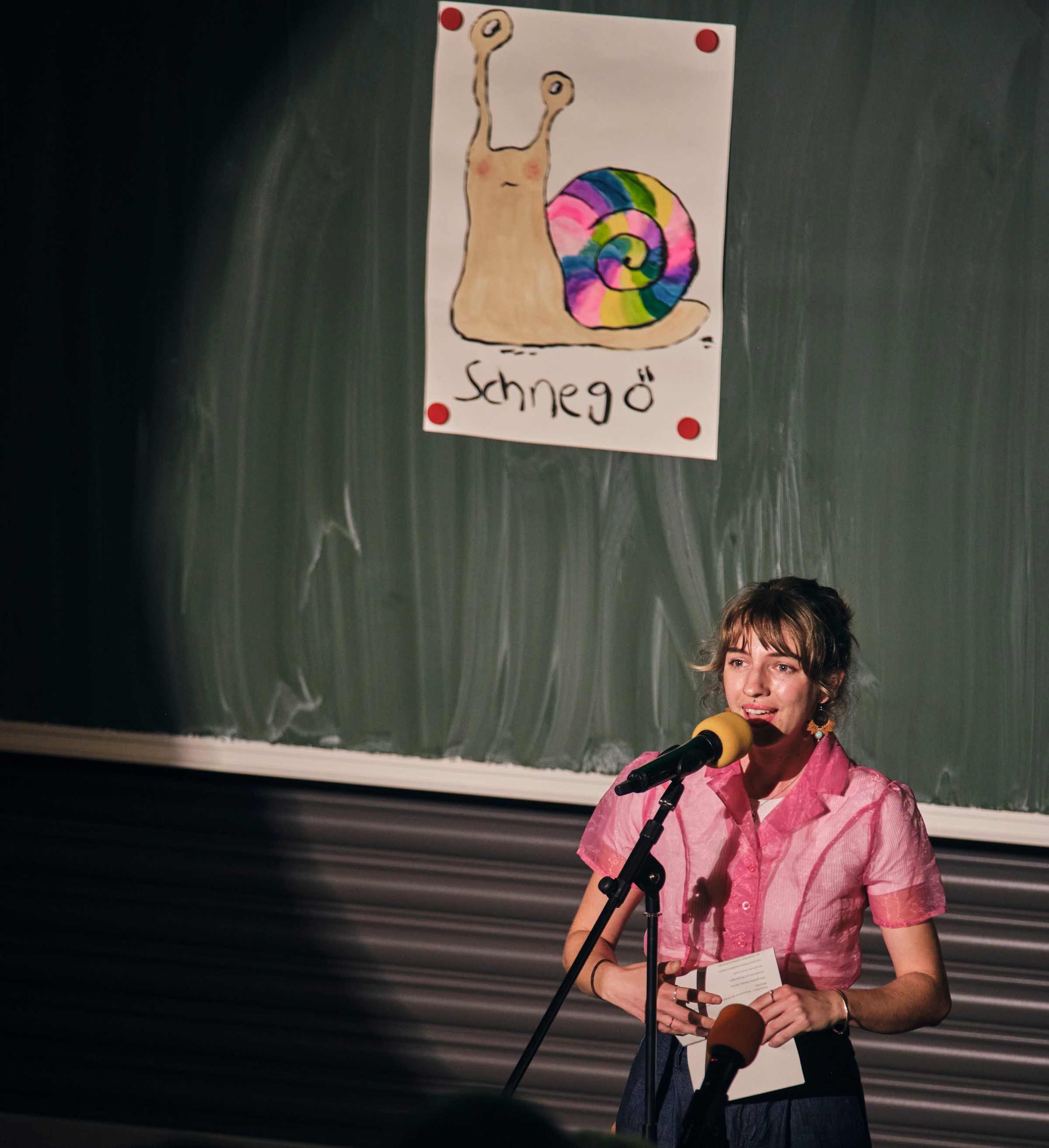 Zsófia Meggyesi´s poem is about a desperate doctoral student and his enthusiasm for snails.