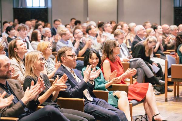 Audience at the opening ceremony of the “Cross-Cultural Philology” Cluster of Excellence