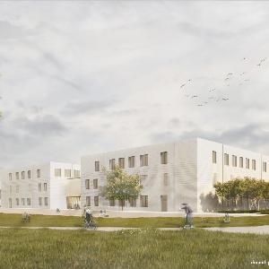 Neubau für Anatomie und Pathologie nach Entwürfen des Münchner Büros doranth post architekten GmbH