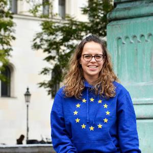Helena Arndt, EU Carrers Ambassador at LMU