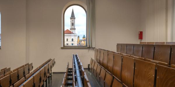 Hörsaal der juristischen Fakultät