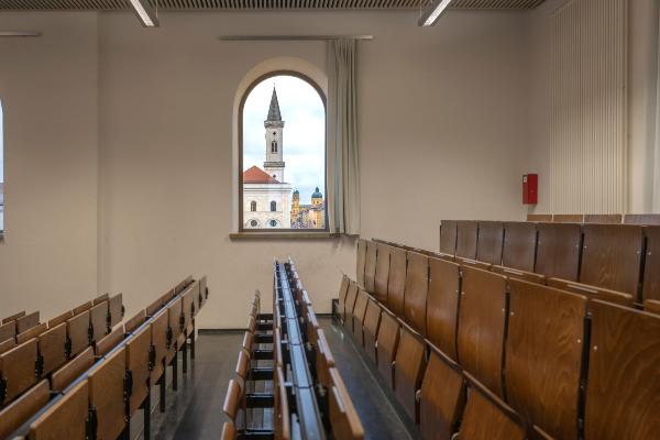 Hörsaal der juristischen Fakultät