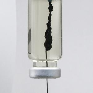 Chimney experiment in anoxic chamber.