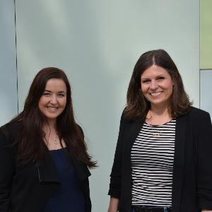 Die Kommunikationswissenschaftlerinnen Prof. Dr. Diana Rieger und Sophia Rothut