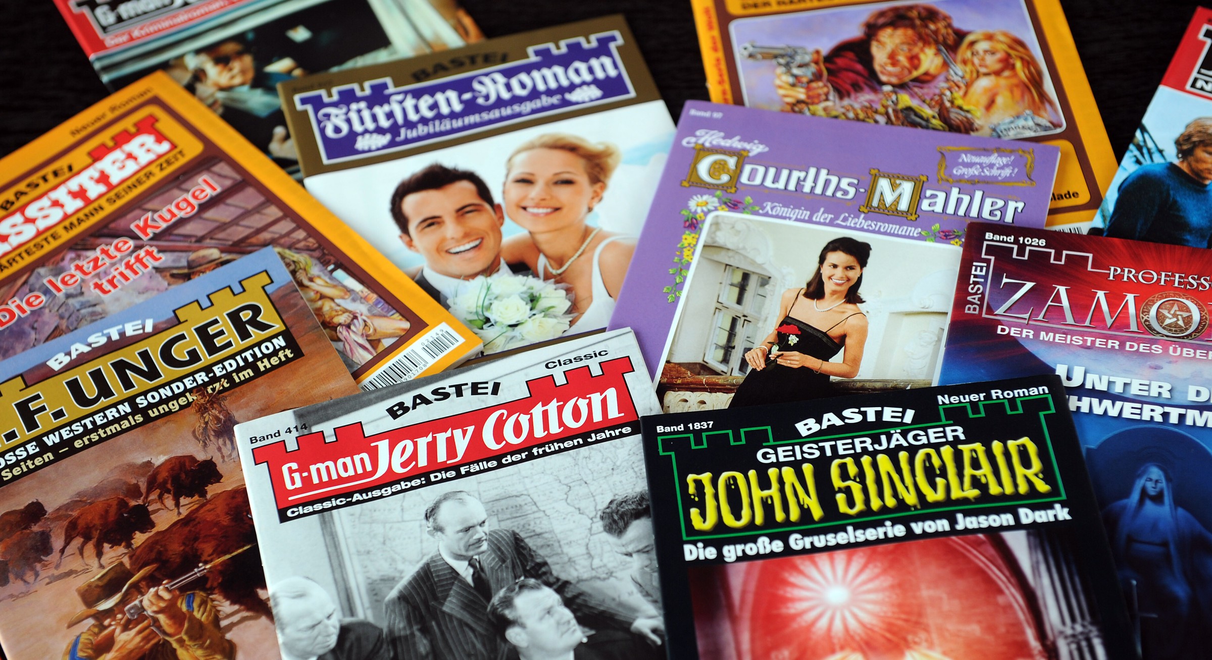 Various Pulp Novels