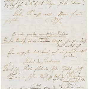 Scan aus dem Goethe-Schiller-Briefwechsel, Xenien Scan aus dem Goethe-Schiller-Briefwechsel, Xenien