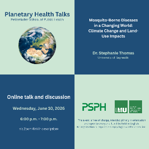 Planetary Health Talks Flyer
