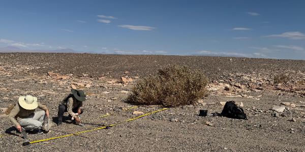 Vermessen und Beproben in der Atacama-Wüste